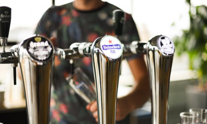 Heineken 0.0 nu ook op tap